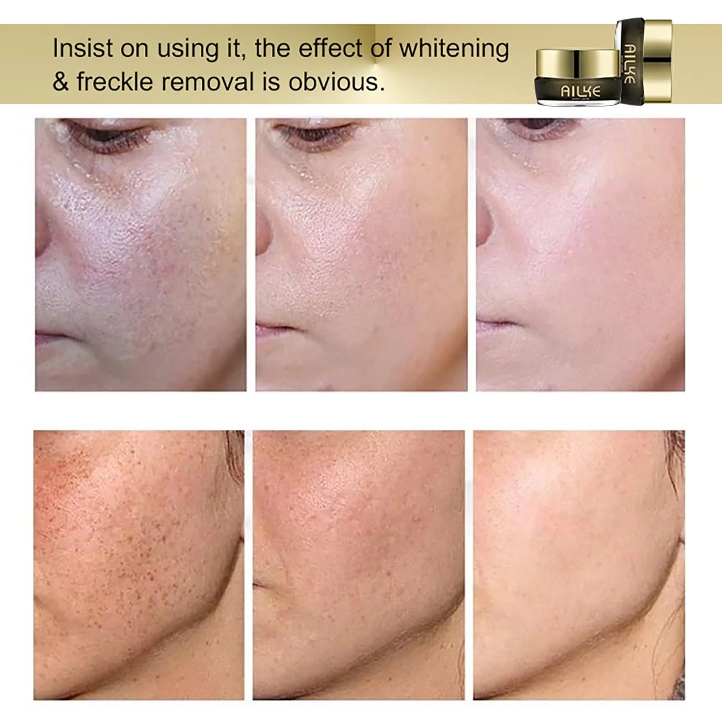 AILKE Whitening Face Cream For All Skin Types